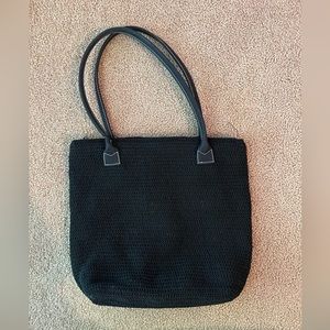 Black Woven Bag